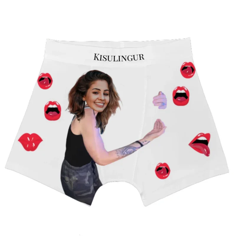 Töff mynda boxers (varir)