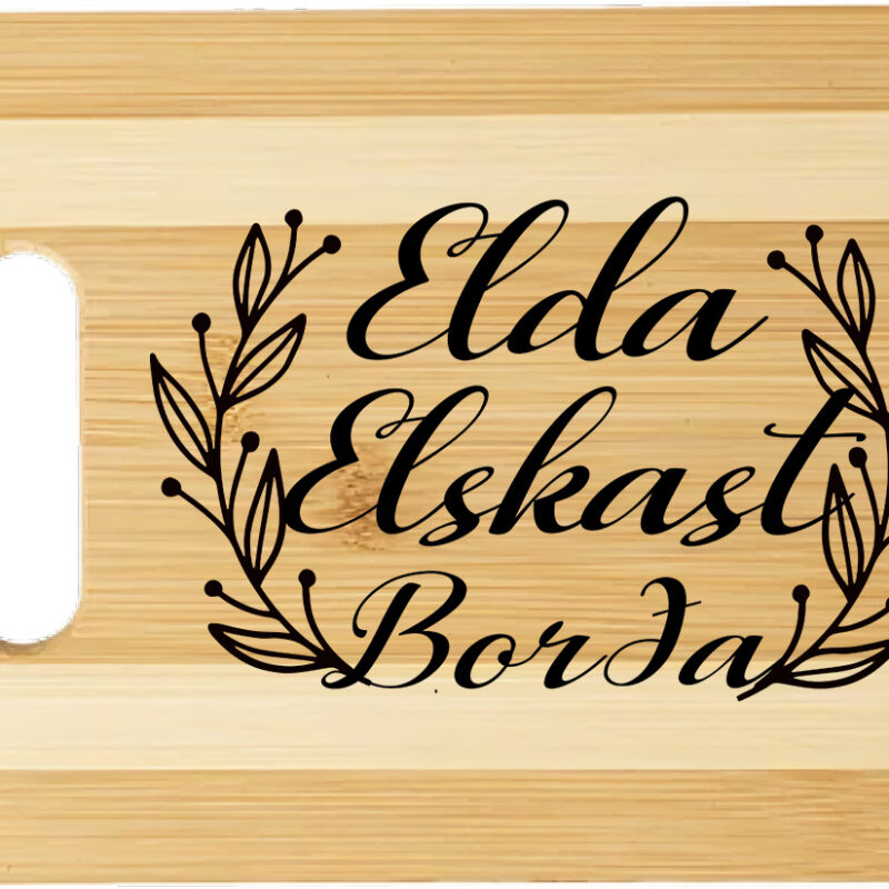 Skurðarbretti - Elda elskast borða