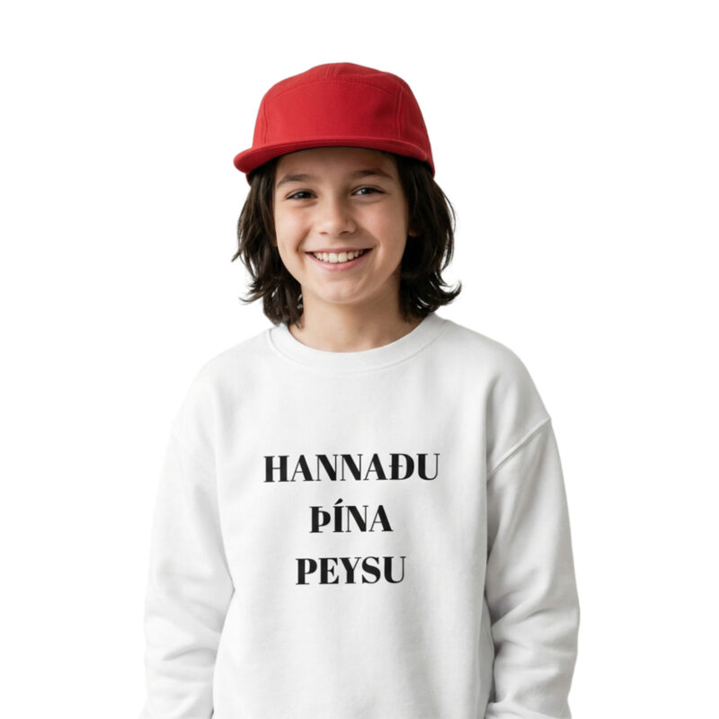 Töff barnapeysa