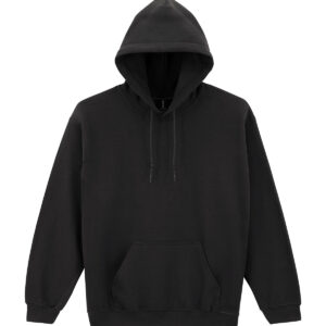 Gildan Heavy Blend hettupeysa GD057 svört