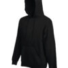 Fruit of the Loom Premium hettupeysa SS824 svört