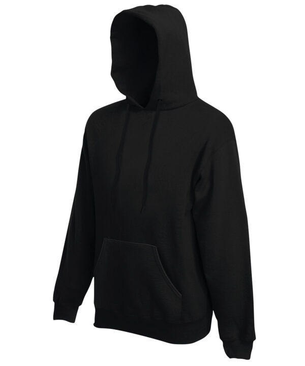 Fruit of the Loom Premium hettupeysa SS824 svört