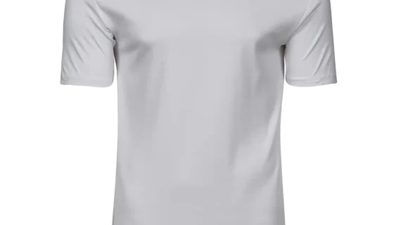 Tee Jays Power Tee 1100 hvítur unisex bolur