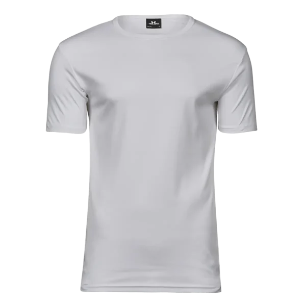 Tee Jays Power Tee 1100 hvítur unisex bolur