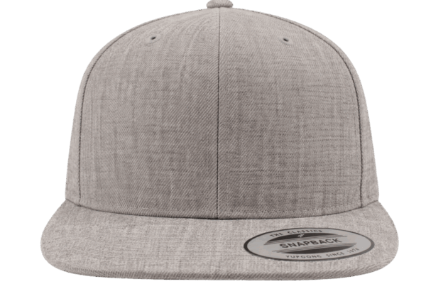 Klassísk snapback-derhúfa með bróderingu